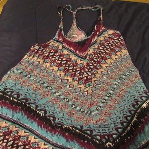 Women's Large Patterned Tank Top